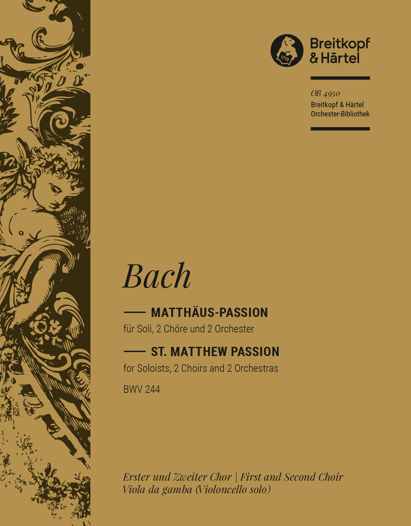 Matthäus-Passion BWV 244
