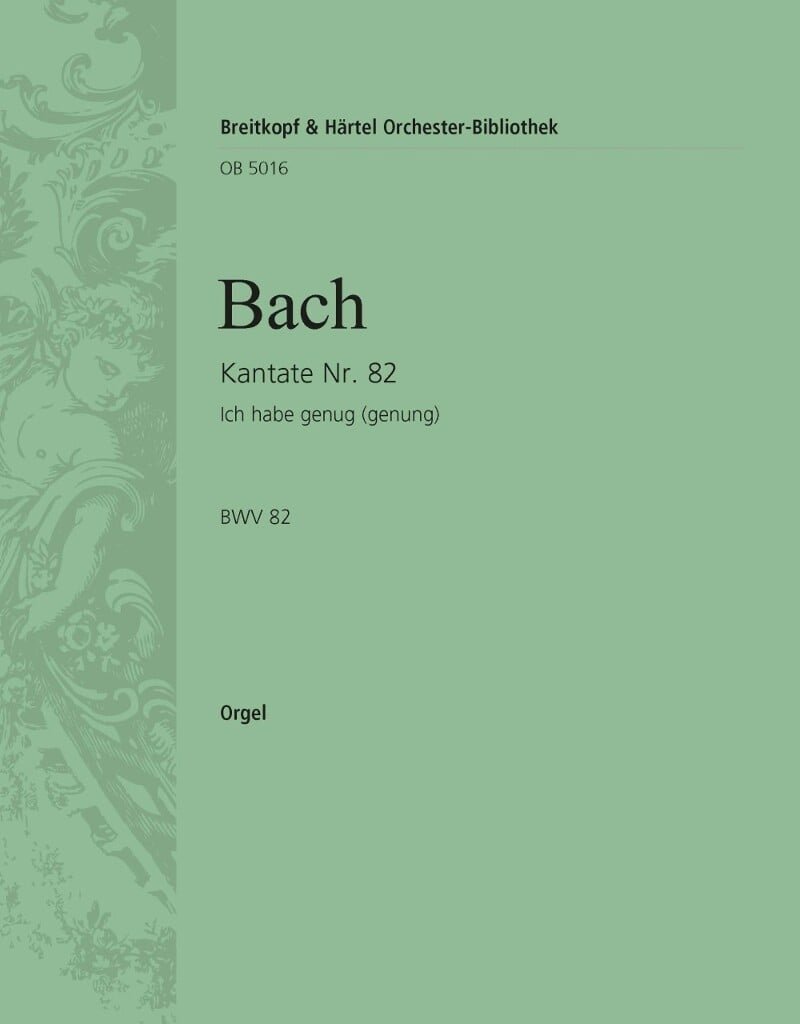 Kantate 82 (Fassung f. Sopran)
