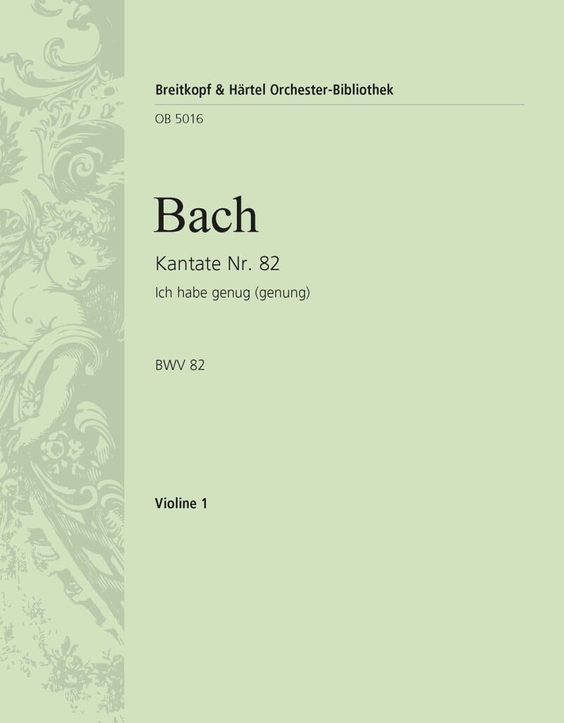 Kantate 82 (Fassung f. Sopran)