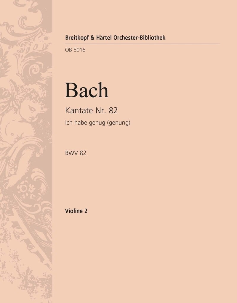 Kantate 82 (Fassung f. Sopran)