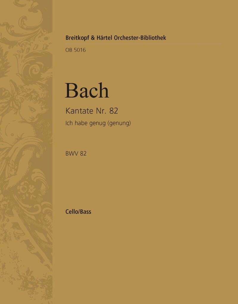 Kantate 82 (Fassung f. Sopran)