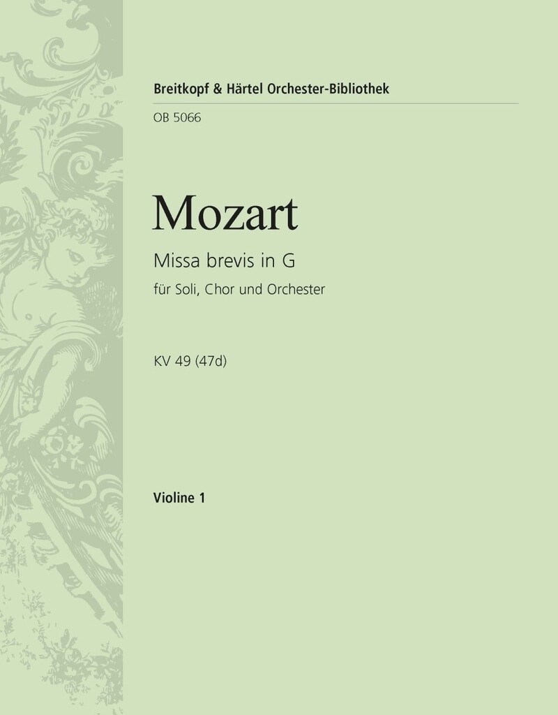 Missa brevis in G KV 49 (47d)