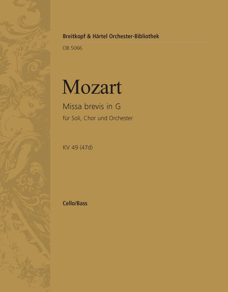 Missa brevis in G KV 49 (47d)