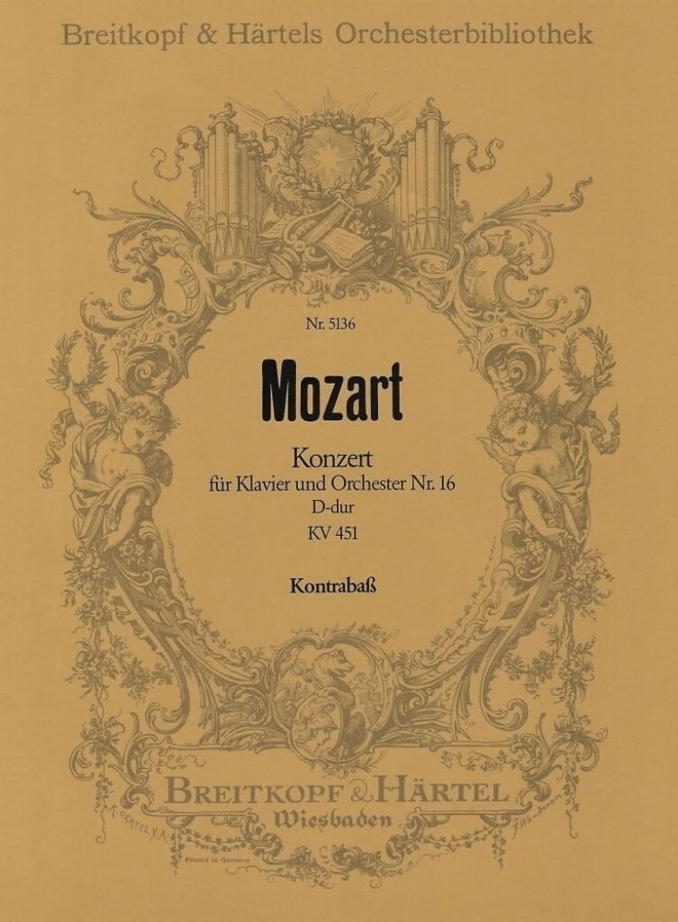 Klavierkonzert 16 D-dur KV 451