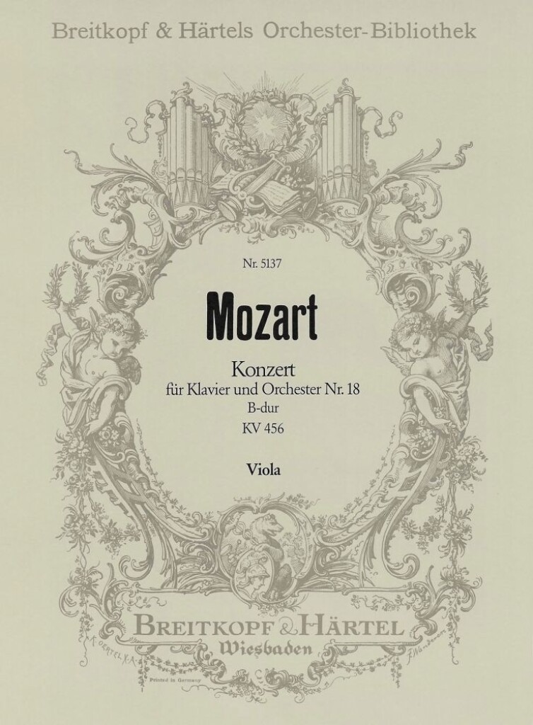 Klavierkonzert 18 B-dur KV 456