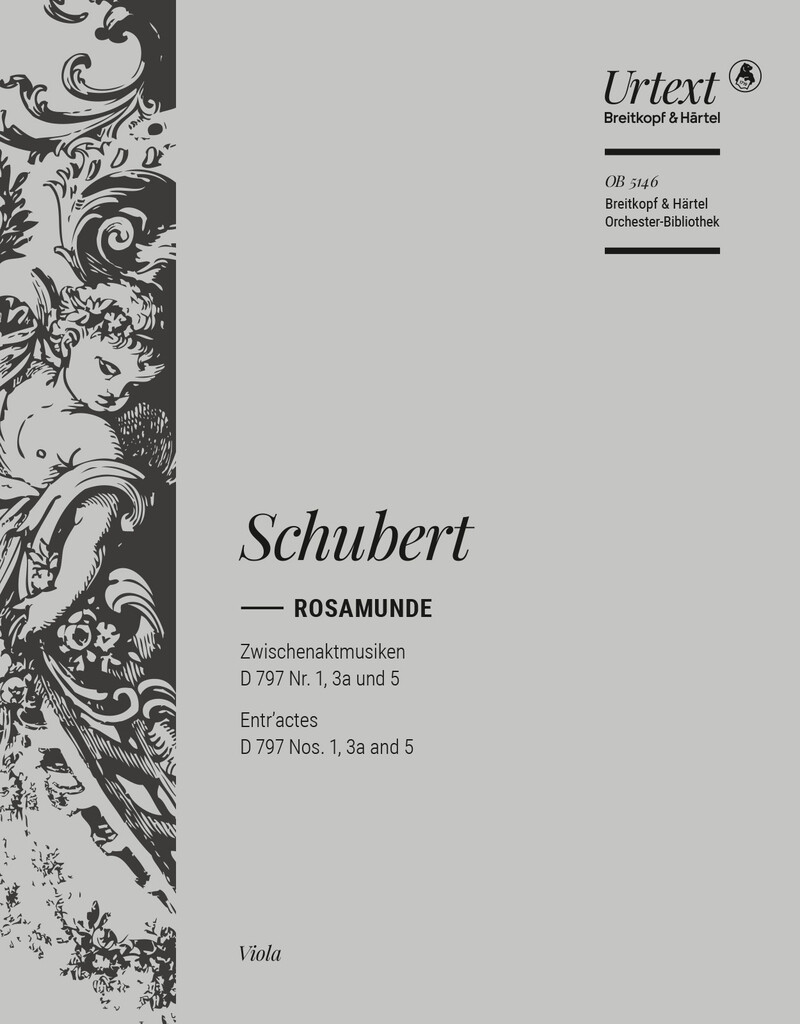 Rosamunde Zwischenaktmusiken D 797 Nr. 1, 3a und 5