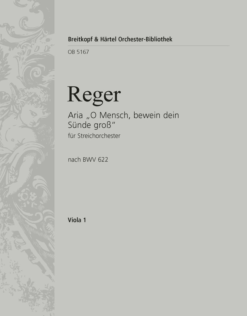 Aria nach O Mensch bewein