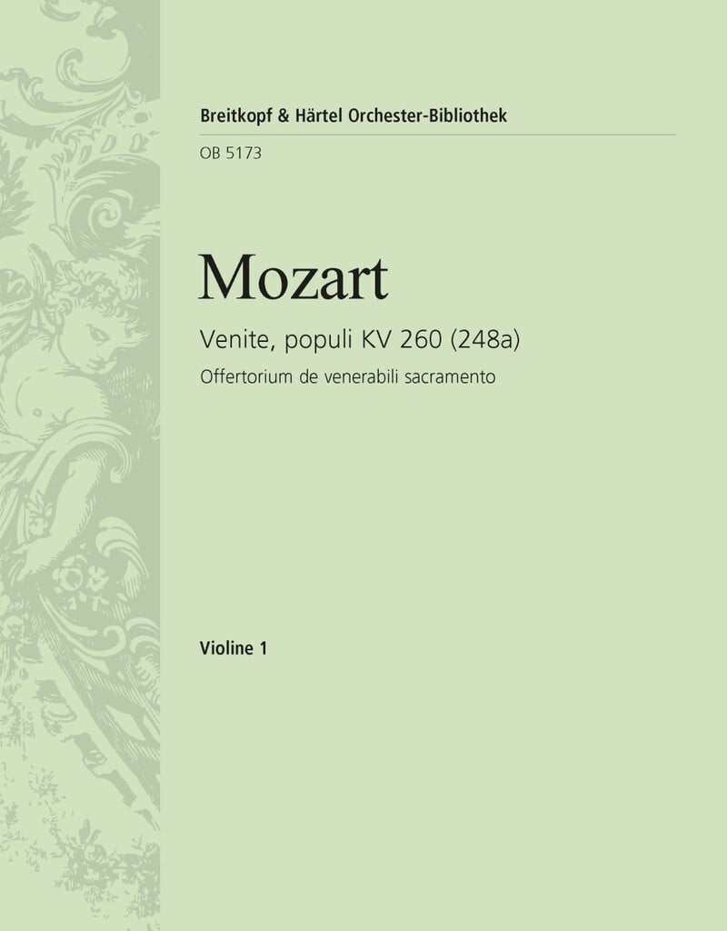 Venite, populi KV 260 (248a)