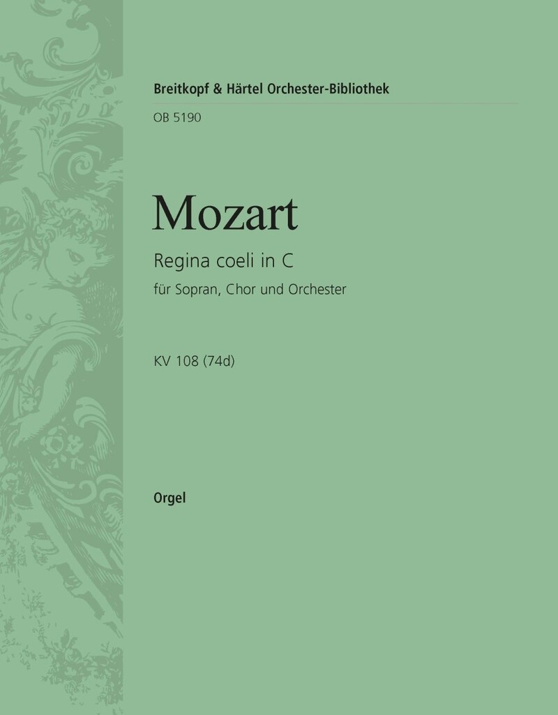 Regina coeli in C KV 108 (74d)