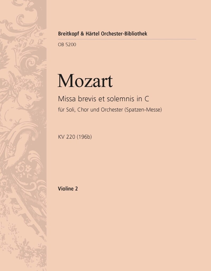 Missa brevis in C KV 220(196b)