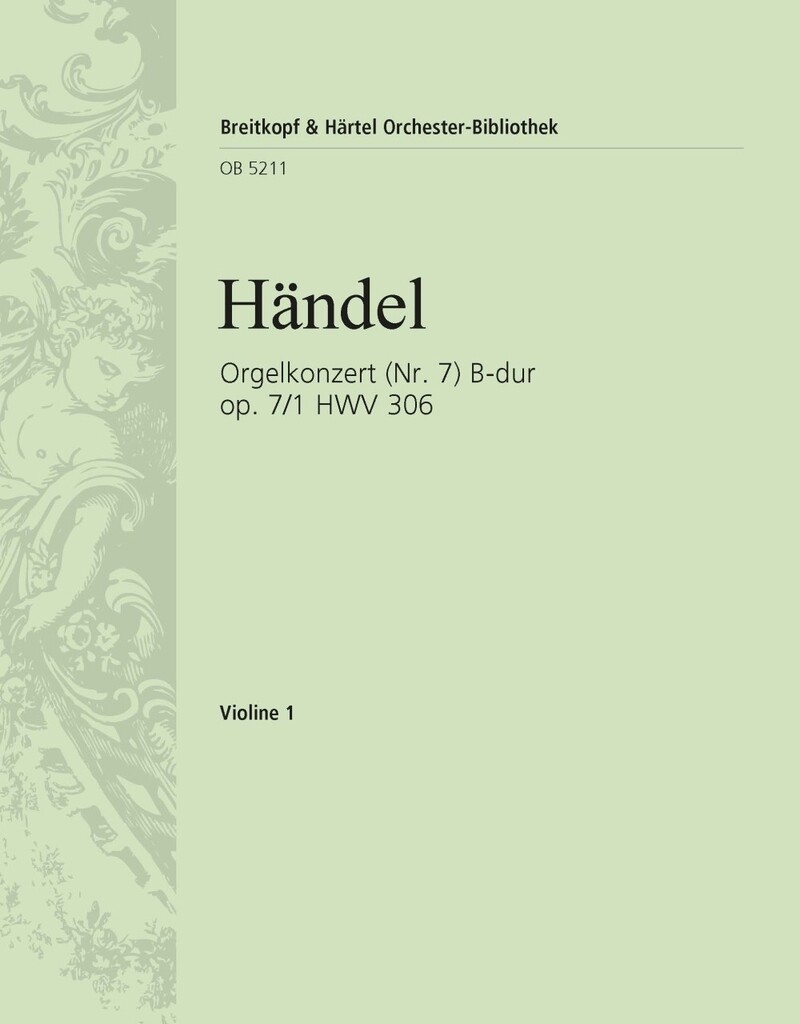 Orgelkonz. B-dur op.7/1 HWV306