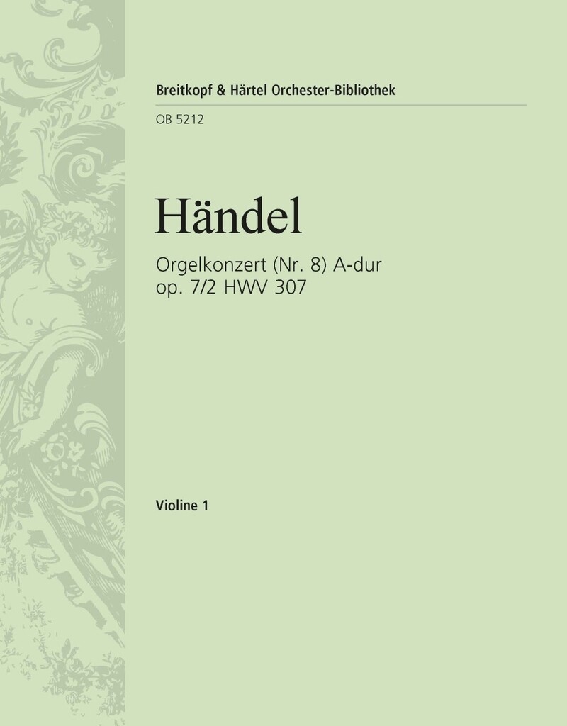 Orgelkonz. A-dur op.7/2 HWV307