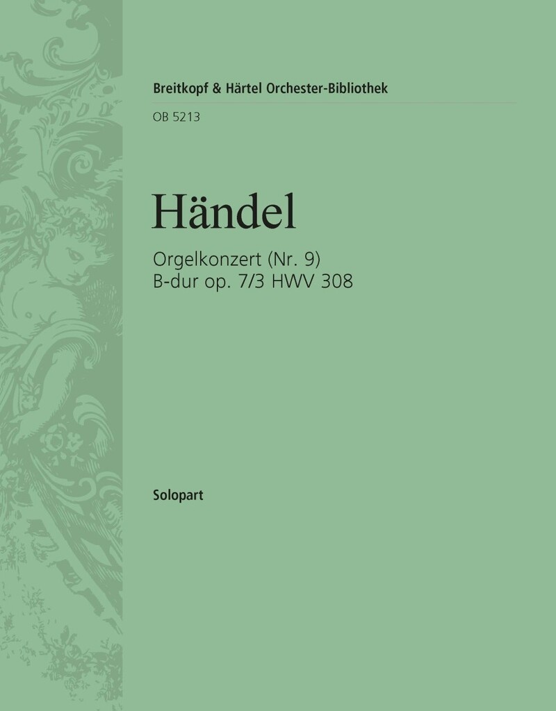 Orgelkonz. B-dur op.7/3 HWV308