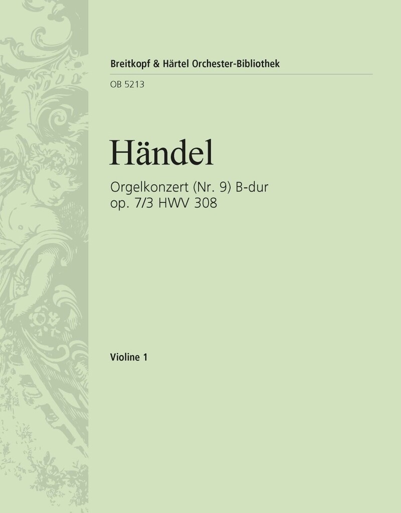 Orgelkonz. B-dur op.7/3 HWV308
