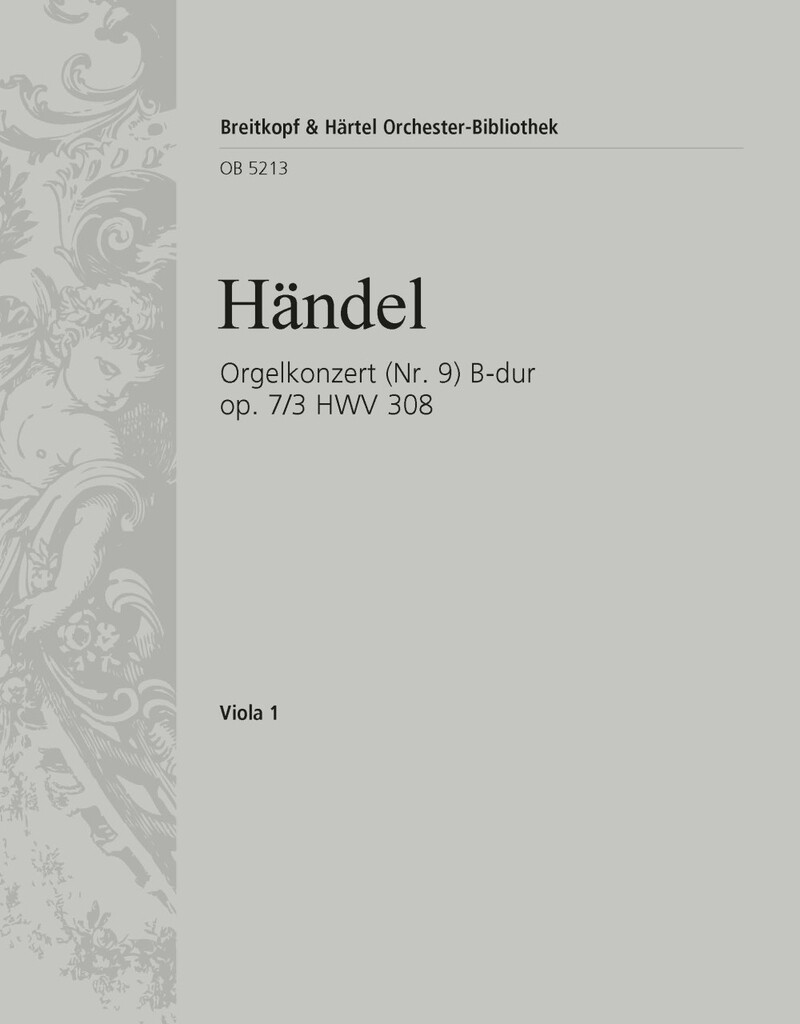 Orgelkonz. B-dur op.7/3 HWV308