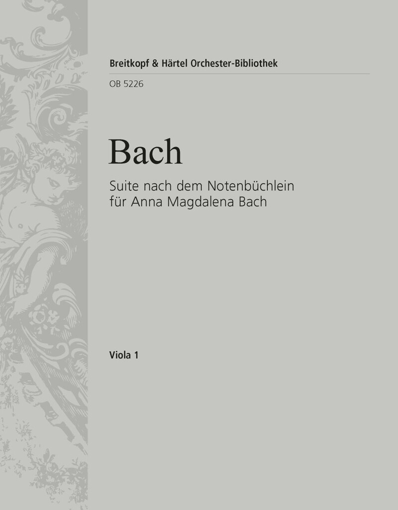 Suite Notenbüchlein A.M. Bach