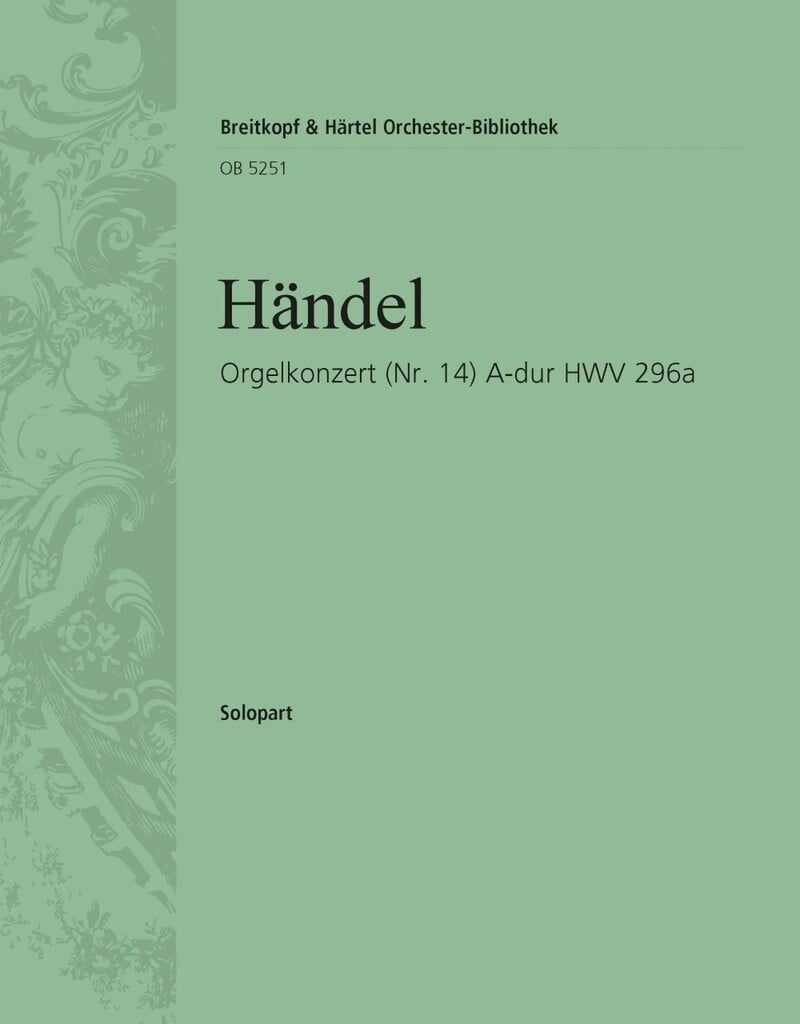 Orgelkonz. A-dur(Nr.14) HWV296