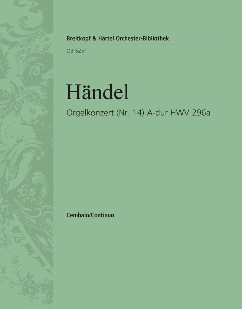 Orgelkonz. A-dur(Nr.14) HWV296