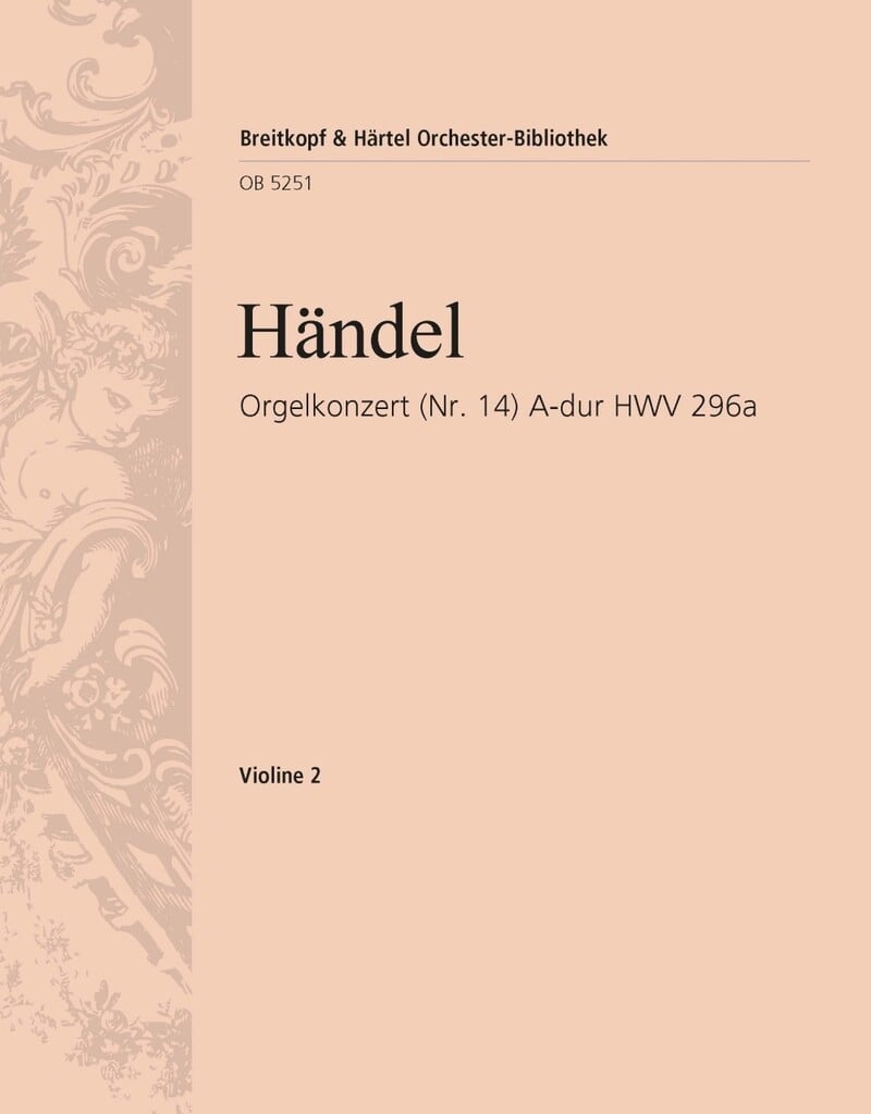 Orgelkonz. A-dur(Nr.14) HWV296