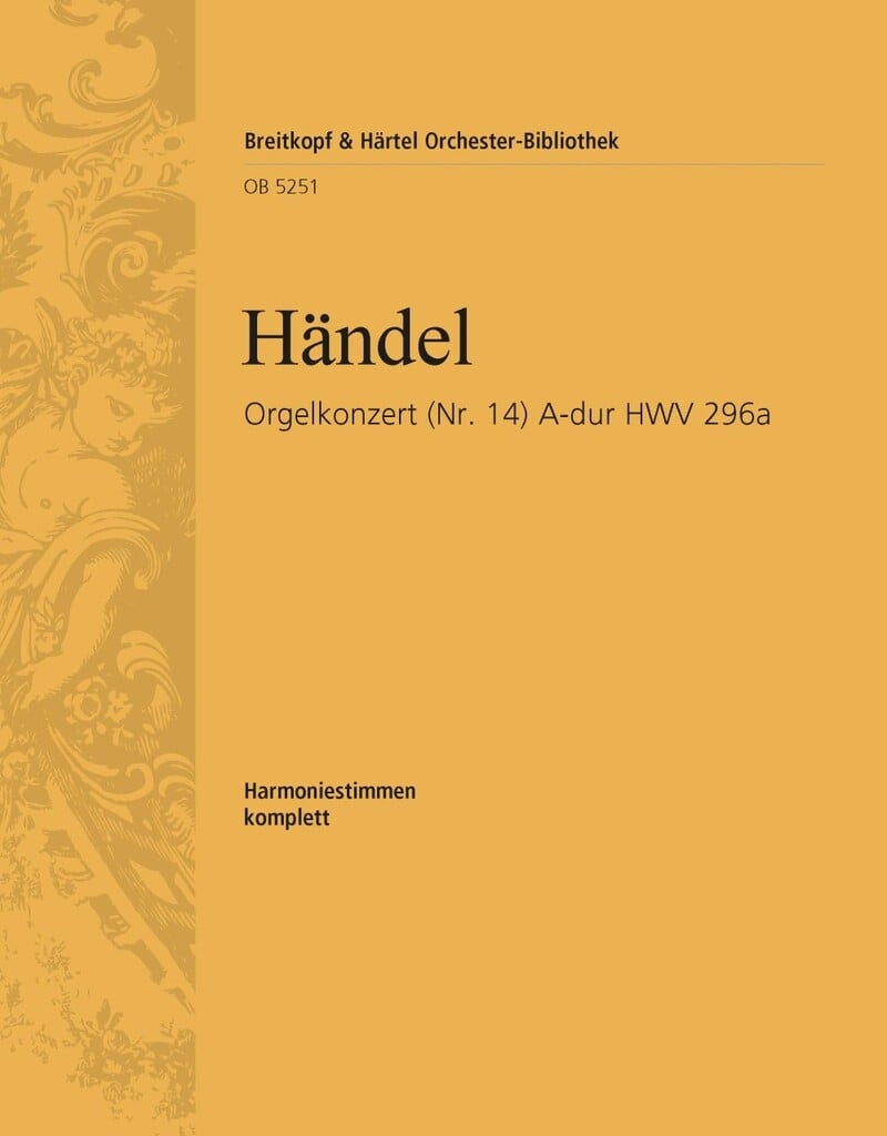 Orgelkonz. A-dur(Nr.14) HWV296