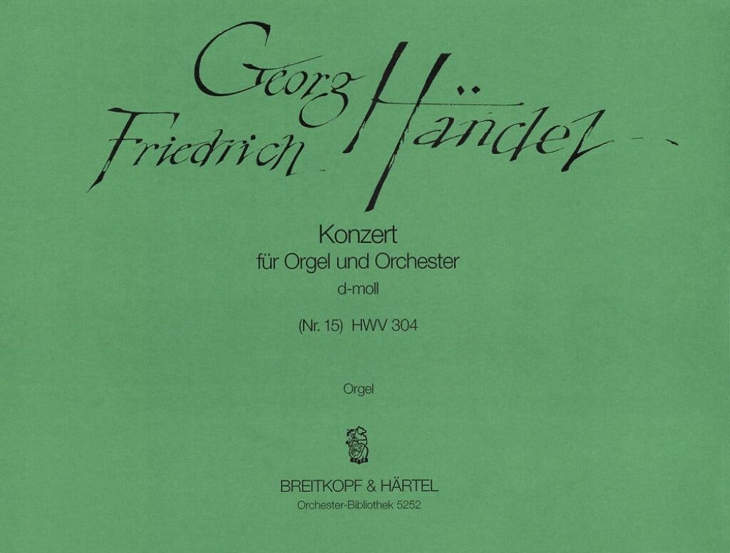 Orgelkonz.d-moll (Nr.15)HWV304