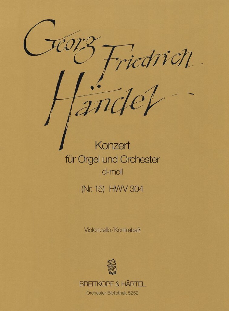 Orgelkonz.d-moll (Nr.15)HWV304