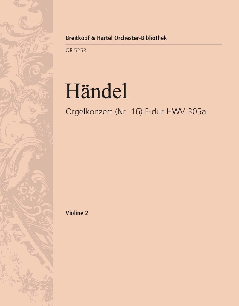 Orgelkonz.F-dur(Nr.16)HWV 305a