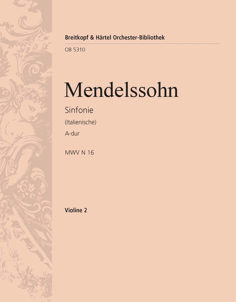 Symphonie Nr. 4 A-dur op.90, Italienische (1833)