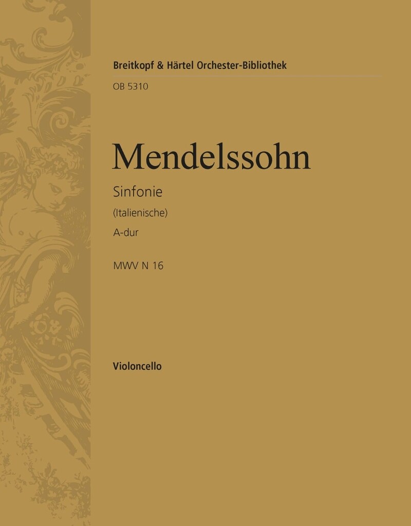Symphonie Nr. 4 A-dur op.90, Italienische (1833)