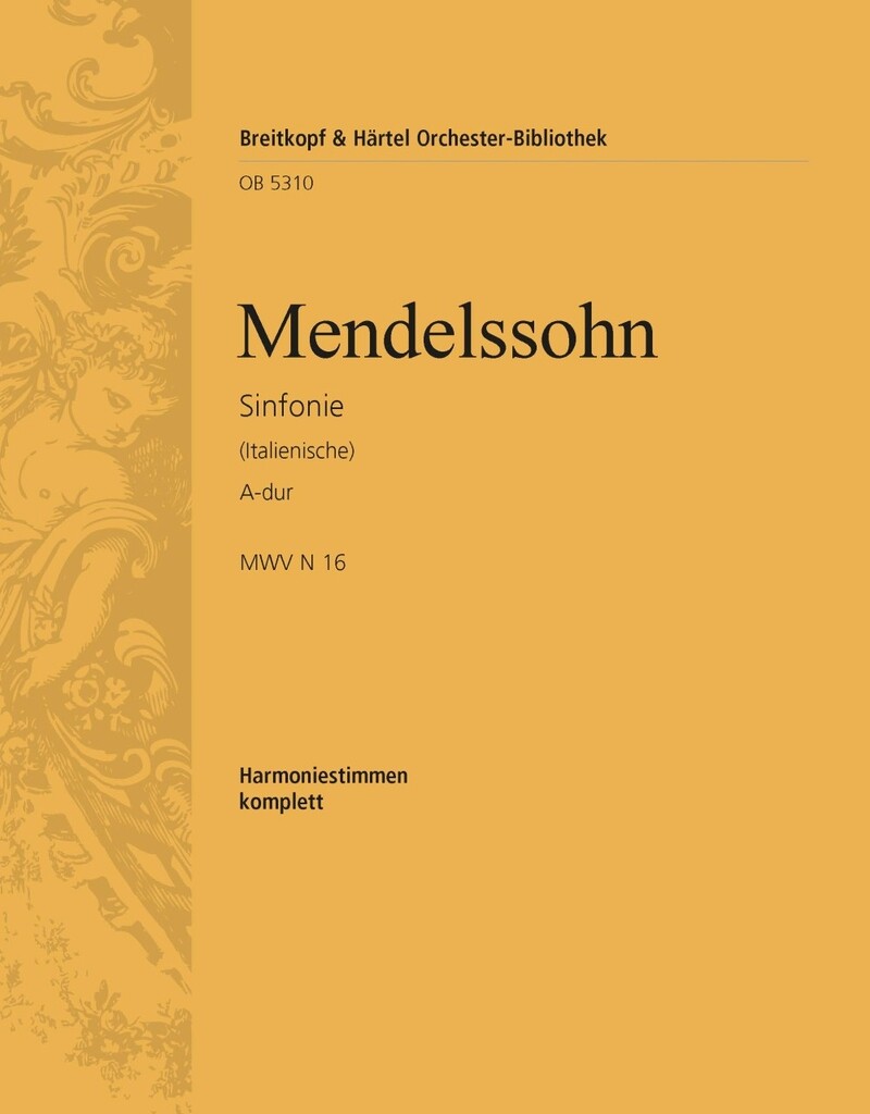 Symphonie Nr. 4 A-dur op.90, Italienische (1833)