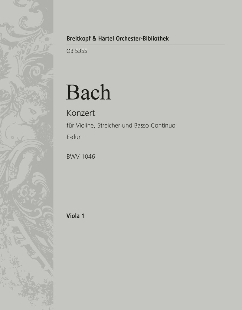 Violinkonzert E-dur BWV 1042