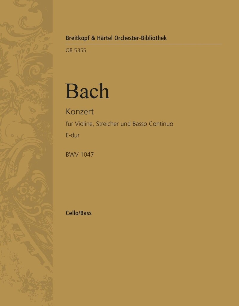 Violinkonzert E-dur BWV 1042