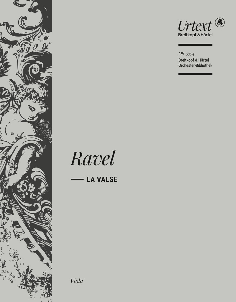La valse - Poème choreographique pour orchestre