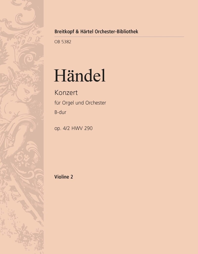 Orgelkonz.B-dur op.4/2 HWV 290