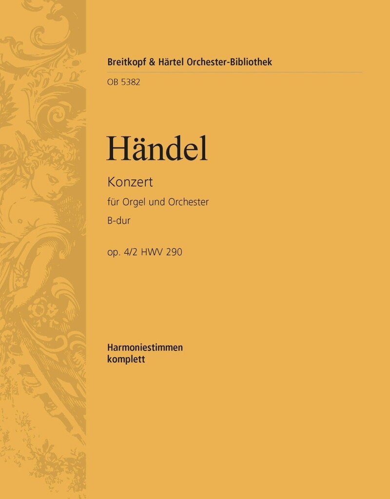 Orgelkonz.B-dur op.4/2 HWV 290