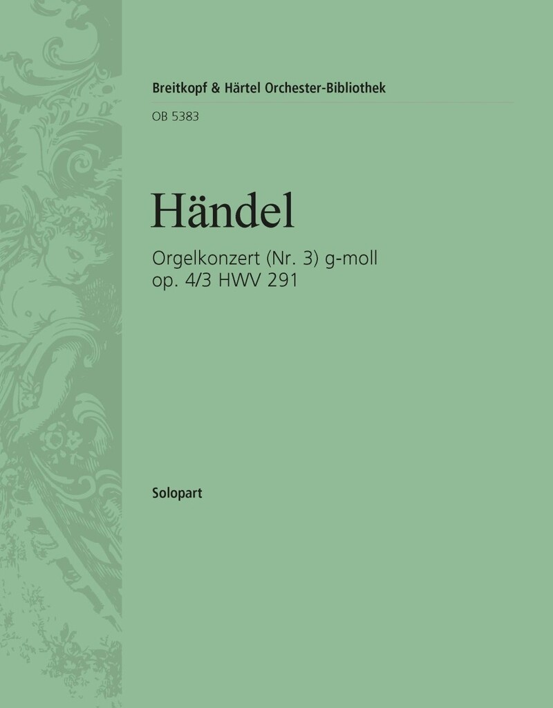 Orgelkonzert op. 4/3 HWV 291