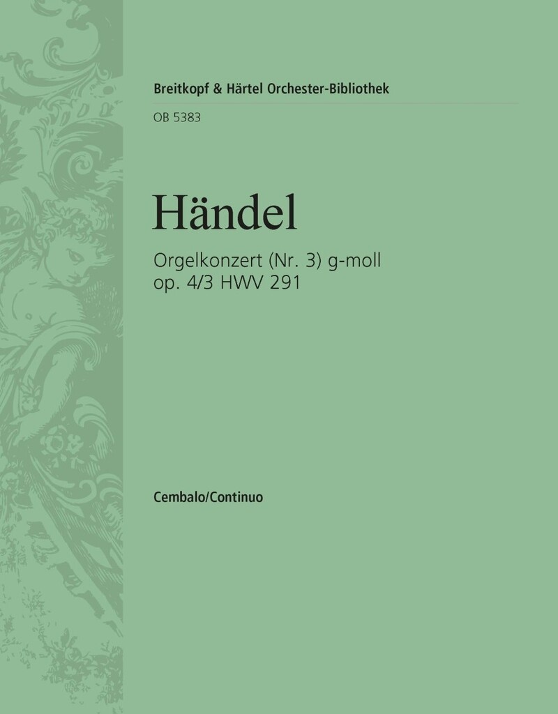 Orgelkonzert op. 4/3 HWV 291