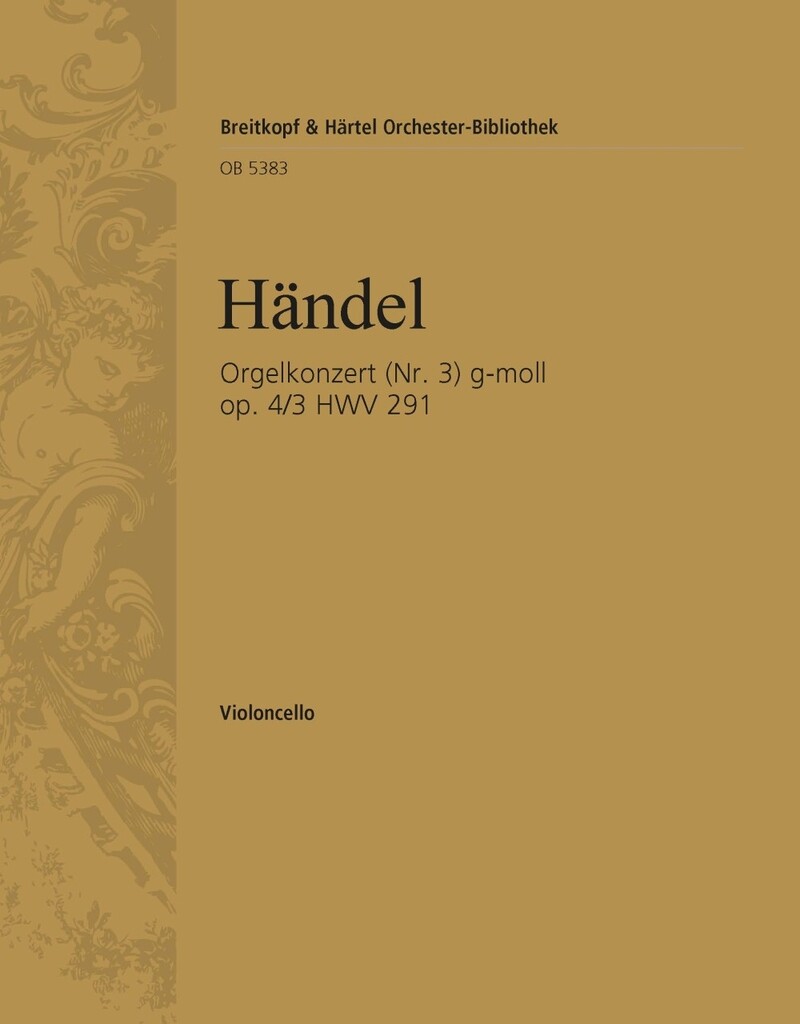 Orgelkonzert op. 4/3 HWV 291