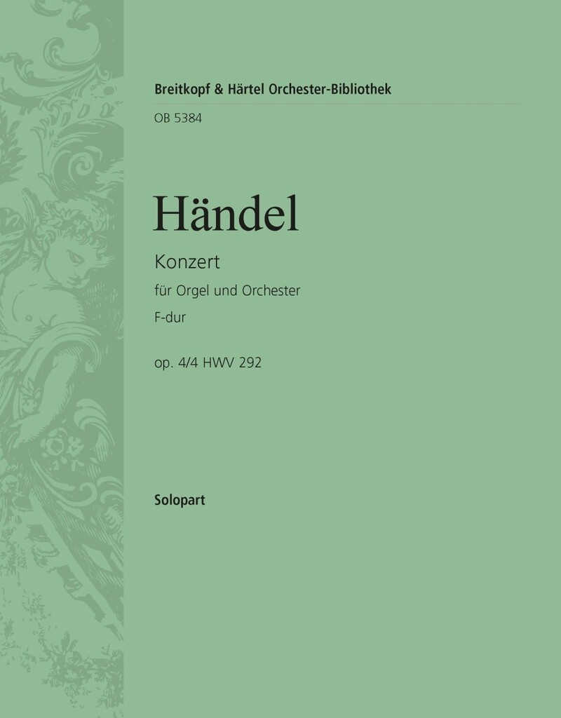 Orgelkonzert F op. 4/4 HWV 292