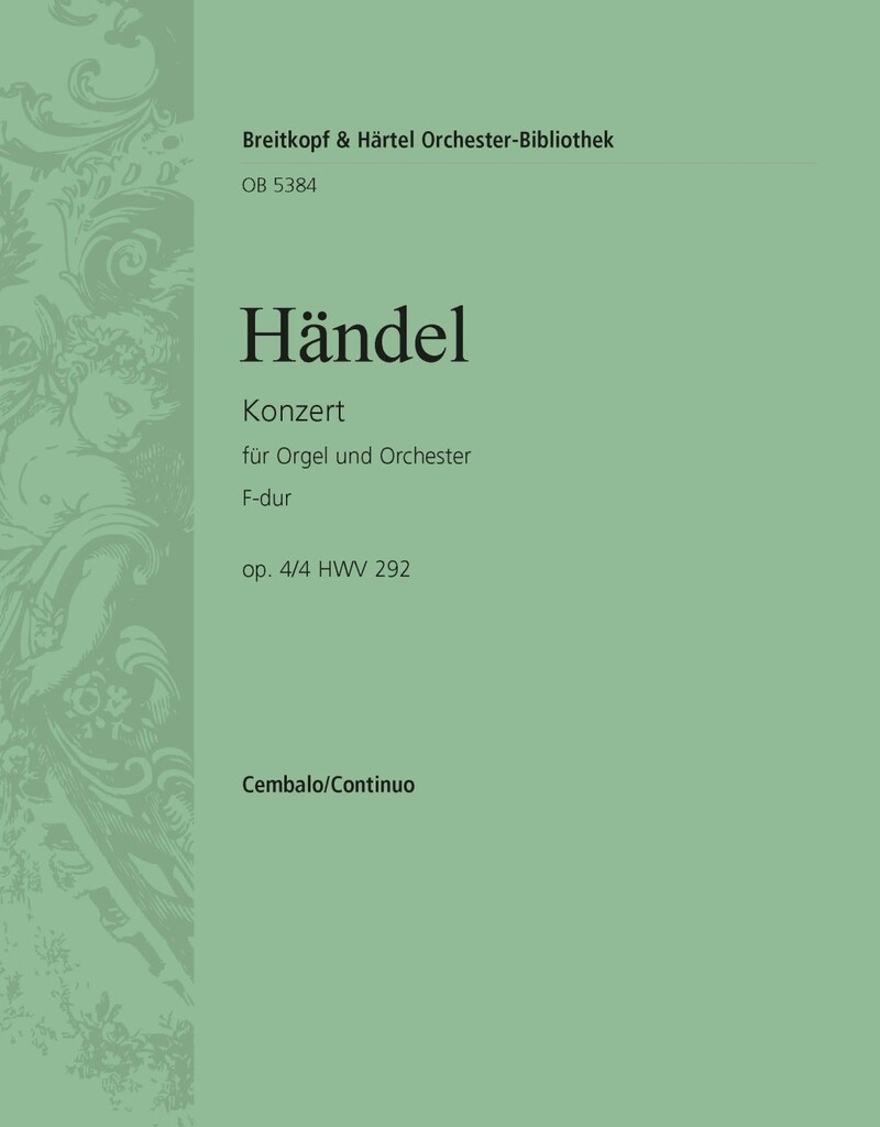 Orgelkonzert F op. 4/4 HWV 292