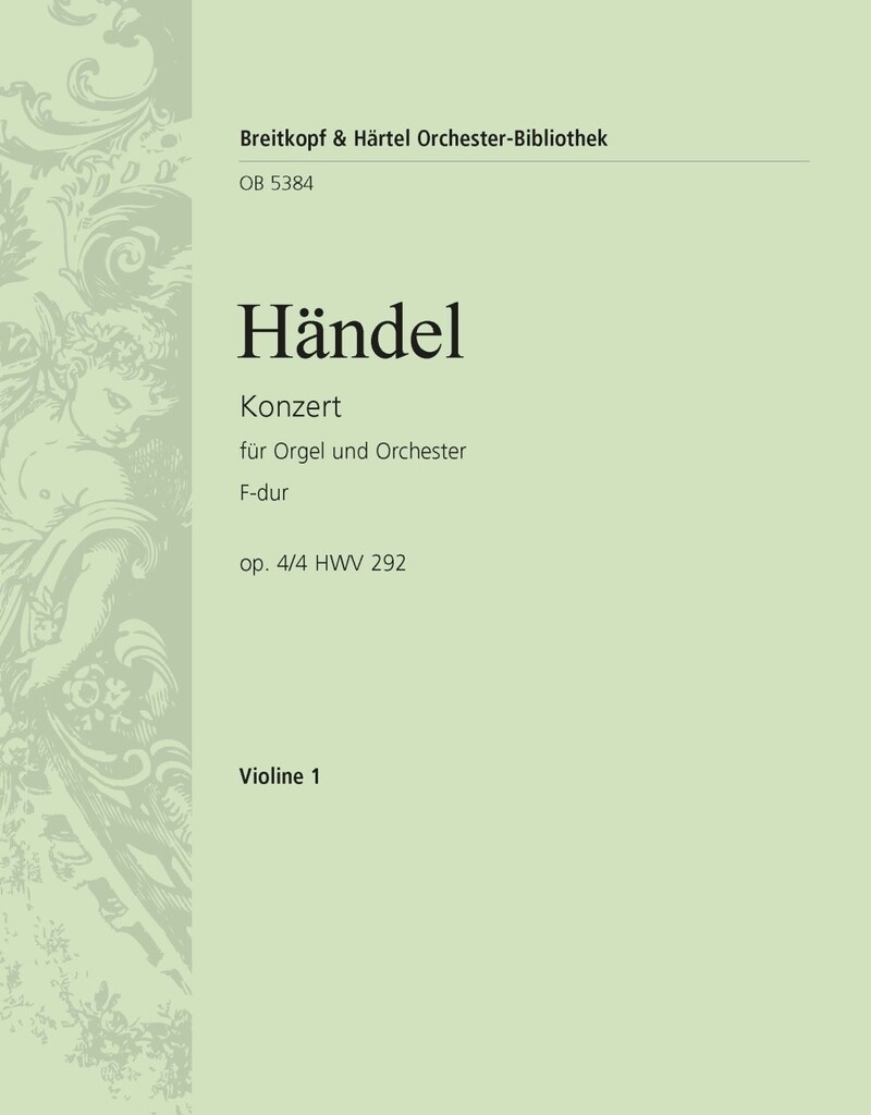 Orgelkonzert F op. 4/4 HWV 292