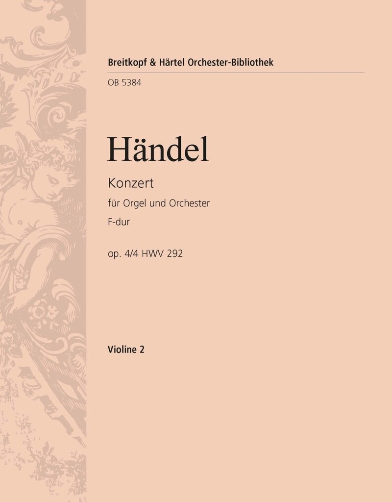 Orgelkonzert F op. 4/4 HWV 292