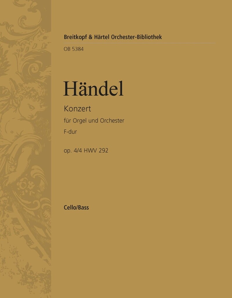 Orgelkonzert F op. 4/4 HWV 292