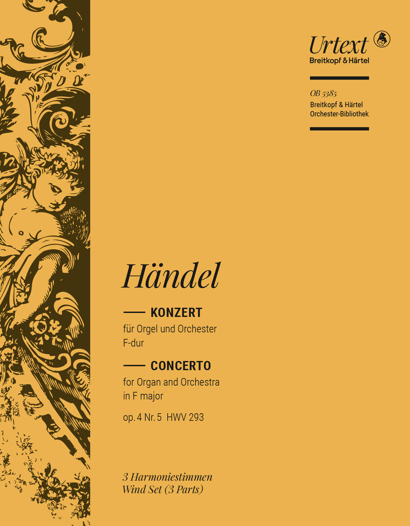 Orgelkonz.F-dur op.4/5 HWV 293