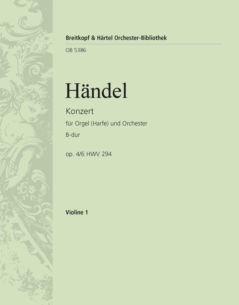 Orgelkonz. B-dur op.4/6 HWV294