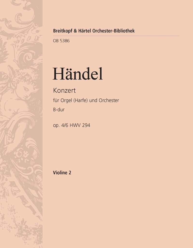 Orgelkonz. B-dur op.4/6 HWV294