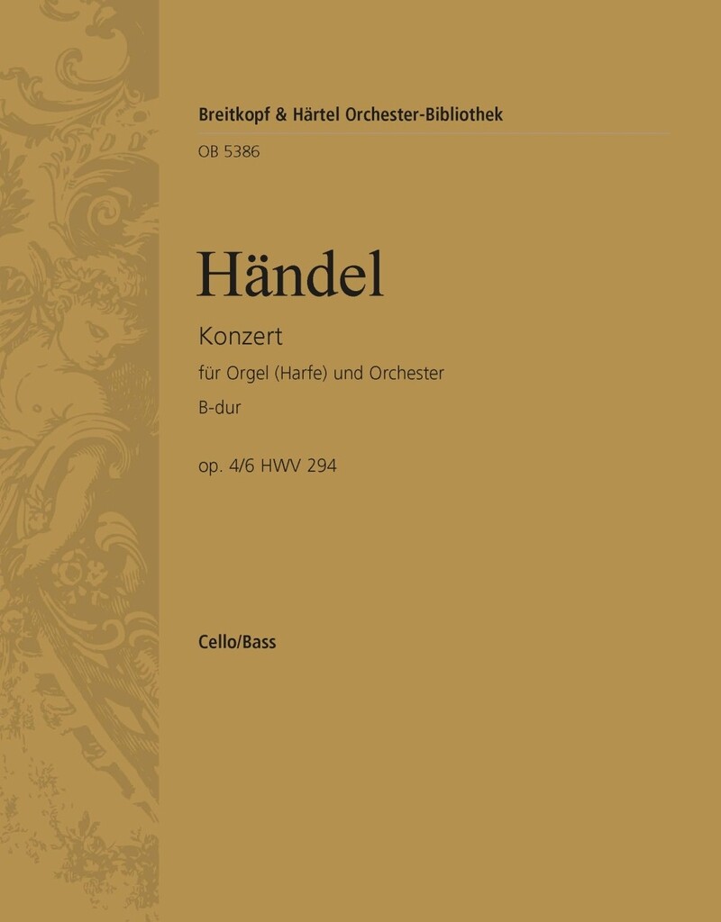 Orgelkonz. B-dur op.4/6 HWV294
