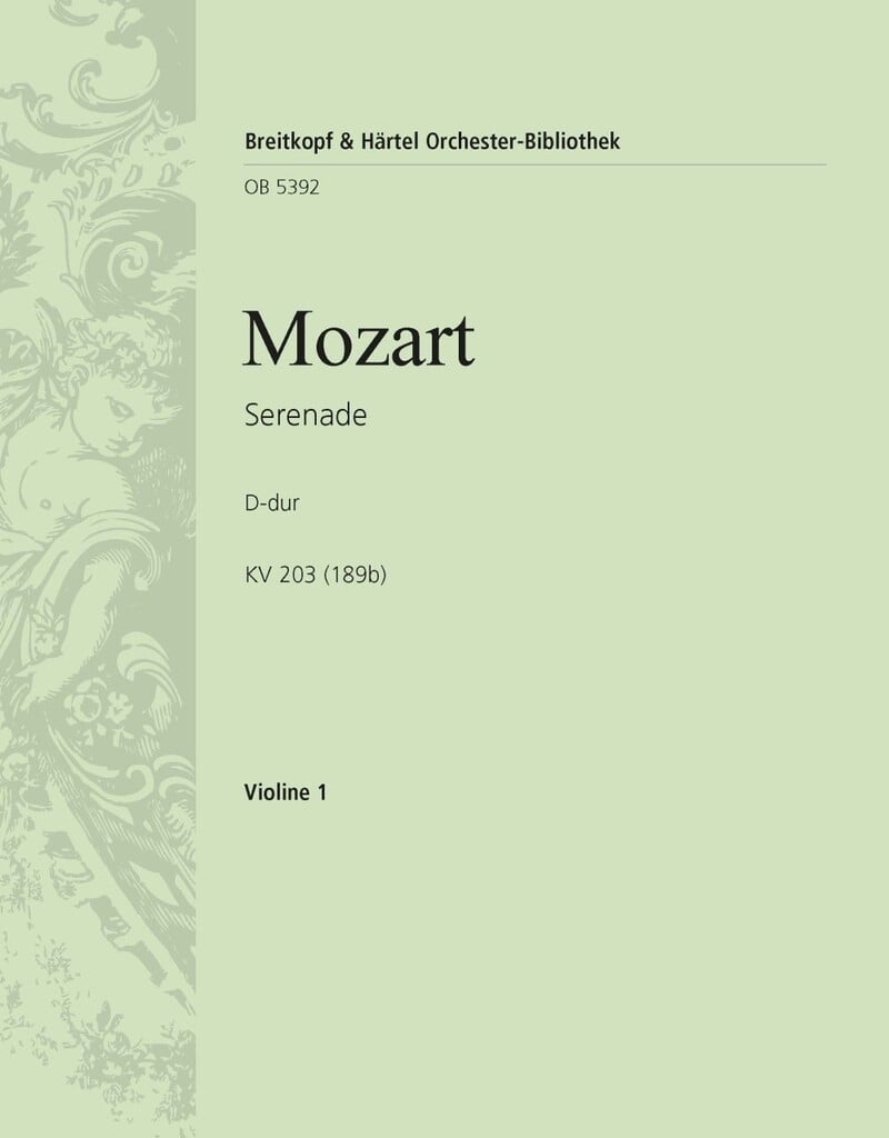 Serenade D-dur KV 203(189b)