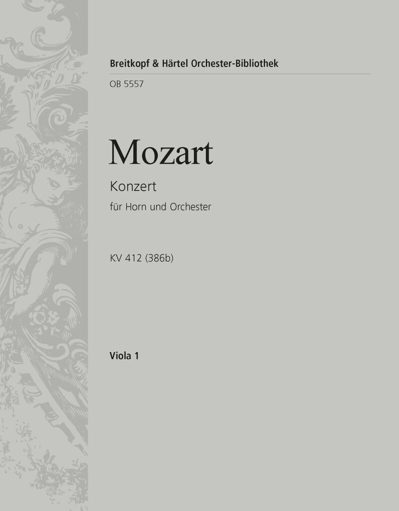 Hornkonzert Nr. 1 D-dur KV 412 (386b)