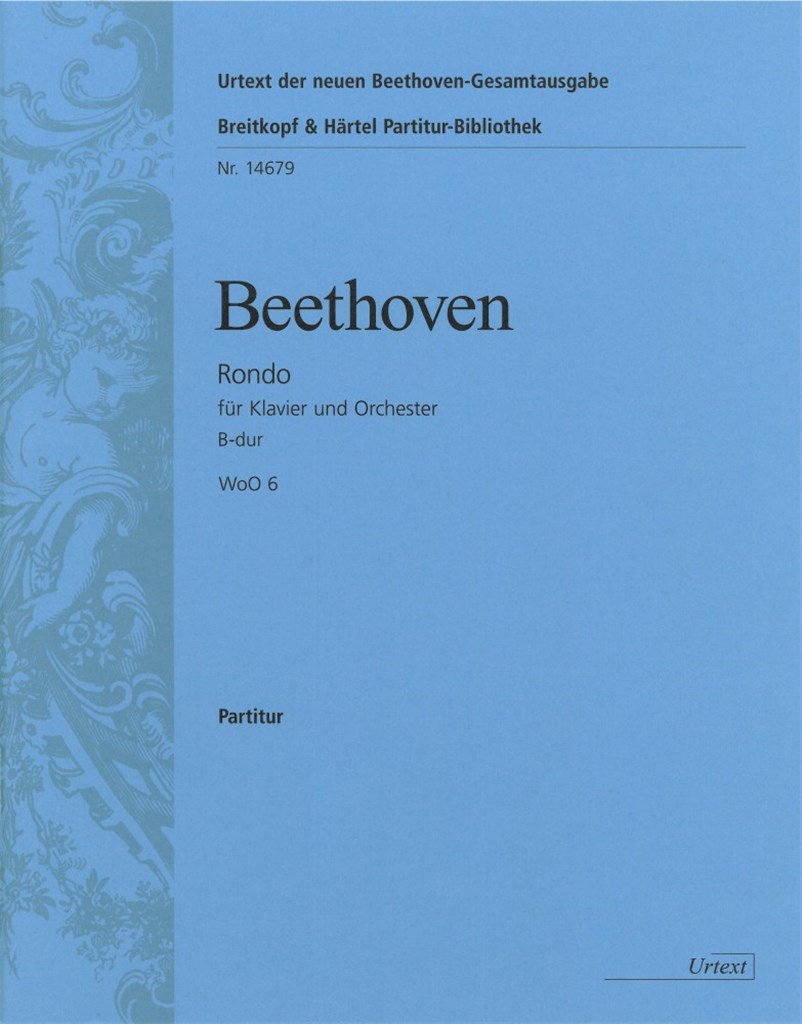 Rondo B-dur WoO 6 für Klavier und Orchester